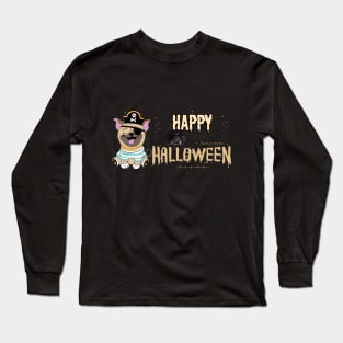 Paws for Pirate Booty: Happy Halloween Tee Long Sleeve T-Shirt